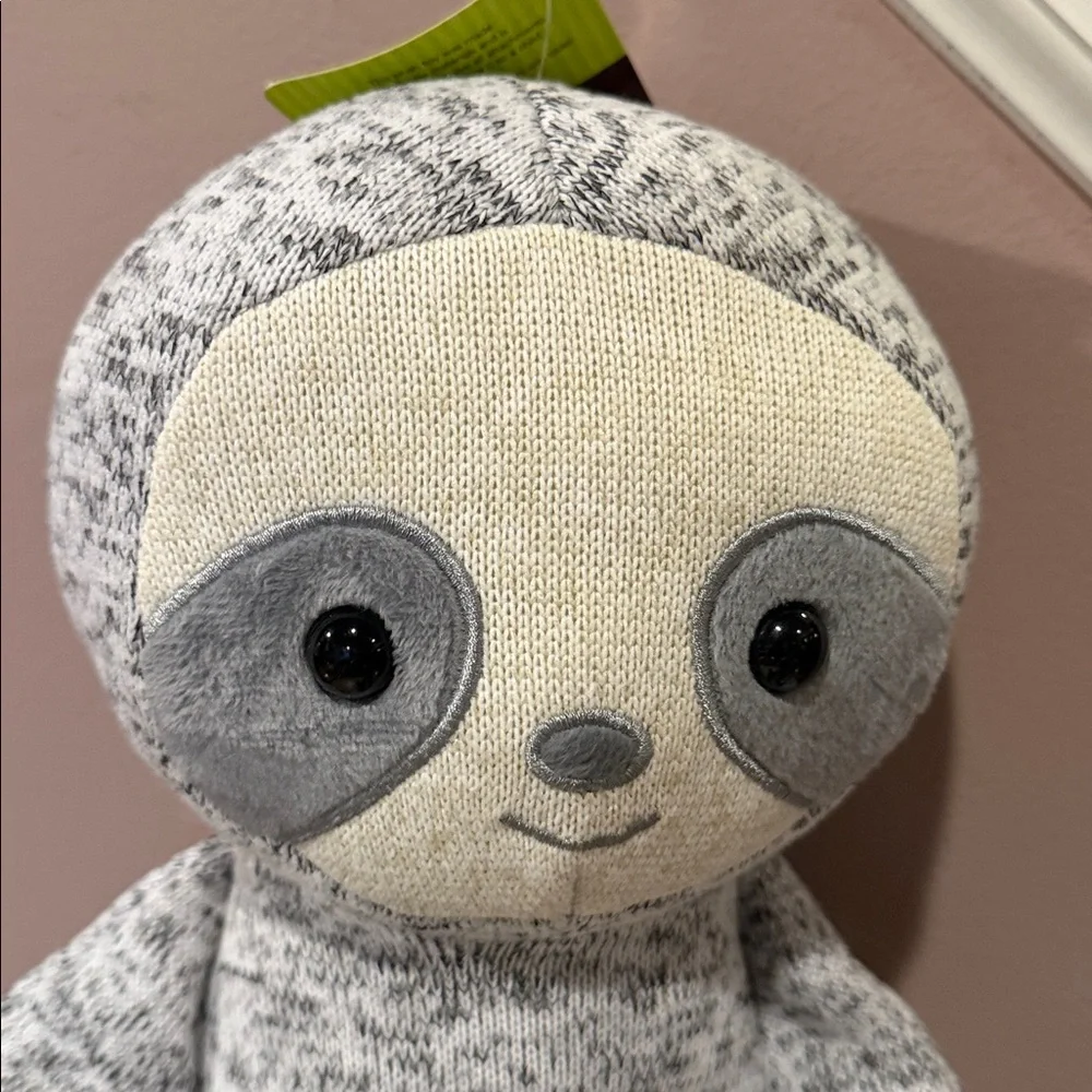 Animal Adventure Gray Sloth Plush Toy - Picture 2 of 11